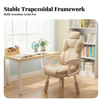 Ergonomic Design Adjustable Swivel Desk Chair Sturdy Construction children's Furniture Easy Assembly Study Seat Reclining Backrest for Students, Teenagers, Teens, Bedroom, Home