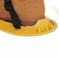 Perforated Concrete Polishing Shoes Adjustable Straps Floor Finishing Shoes Flat Sole Floor Polishing Shoe Wear-Resistant