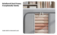 Foldable Framed container Foldable Design Closet Organizer Large Capacity for Attic