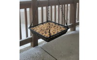 Hanging Bird Feeder and Sturdy Metal Mesh Bird Feeder Weather Resistant Garden Accessory for Gardeners