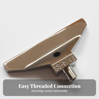 High-Forceful Airflow Wide Air Nozzle Aerodynamic Design Flat Jet Air Nozzle Energy Saving for Product Cooling, Parts Cleaning