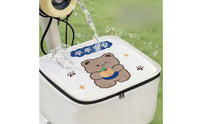 Electrically Assisted Cycle Basket Cover Waterproof Front Basket Cover Elasticized for Outdoor Parking