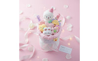 Lamb Stuffed Animal Bouquet Handmade Aesthetic Cute Lamb Doll Gift Set Huggable Stuffed Sheep Flower Box for Friend, Women, Valentine's Day