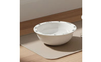 Easy to Clean Ceramic Pet Bowl Anti-Splash Wide Mouth Cat Bowl Minimalist Design Cat Food Dish Cute Patterns for Cats, Dogs