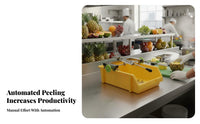 Manual Pineapple Skin Remover Machine Removes Skin and Cores Simultaneously Professional Pineapple Peeling Tool Food Processing