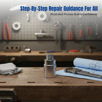 PPR Thread Repair Tool, 4-Point & 6-Point Crack Extractor, Water Pipe Replacement, No Wall Damage