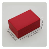 Custom Logo Printing Flip Top Watch Box Luxury Display Storage Item Keepsake for Proposal