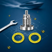 Includes Sealing Gaskets Drain Fill Plug Screw Gasket Kit Direct Replacement Gear Case Fill Screw Leak-Non-Leak Seal Lower Unit Drain Plug