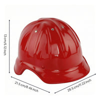 Aluminum Safety Helmet Adjustable Metal Hard Hat Vented Safety Helmet High-Impact Hard Hat with Chin Strap Easy Adjustment