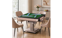 Cup Holder Electric Folding Mahjong Table Green Felt Folding Mahjong Table Foldable Game Furniture