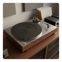 Anti-Slip Silicone Turntable Mat Safeguarding Vinyl Platter Mat Shock-Absorbing Round Vinyl Slipmat Vibration Damping for Music Listening