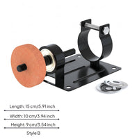 Fixed Bracket Drill Grinding Adapter Metal Frame Drill to Grinder Conversion Kit Slotted Mounting Holes Angle Grinder Conversion Kit Spindle Shaft