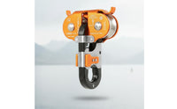 Compact Double-Pulley Trolley Automatic-Locking Aerial Traverse Line Pulley Trolley Aluminum Alloy High Strength for Climbers, Climbing