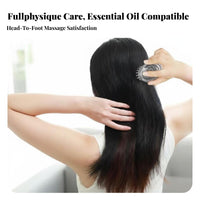 Oval Physical Scrubber Deep Cleansing Head Massager Erwhile Travelingnomic Grip Scalp Brush for Adults, People with Shower, Bathroom