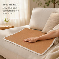 Ice Vine Rattan Sofa Mat Breathable Non-slip Sofa Cover