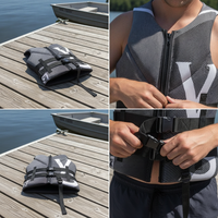 Adult Buoyancy Aid Vest for Fishing, Jet Skiing, Swimming, and Surfing
