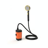 Flexible Hose Digital Display Shower Pump Type-C Rechargeable Shower