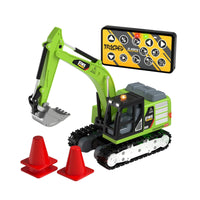 1:64 Rc Digger USB-Charged Mini Digger Toy Automatic Demonstration for Kids