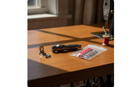 Screwdriver with Bits Knurled Screwdriver Handle with Bit Holder Ergonomic Tool for Hobbyists, Workshop