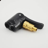 Solid Brass Presta/Schrader Valve Adapter Airtight Tire Inflator Adapter Heavy-Duty Dual Valve Connector Corrosion-Resistant for Workshop