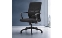 Ergonomic Mesh Office Chair Height-Adjustable Computer Chair Reclining Rolling for Professionals