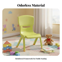 Easy to Clean slim-line supportrest Chair Lightweight slim-line Activity Stool adaptable Design young child Seat Rounded Edges for young children, Preschoolers, Parents, Kindergarten, Preschool, Daymaintenance, Classroom
