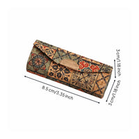 Lipstick Case with Mirror Textured Travel Case with Mirror Mini Lipstick Box for Jet-Setters