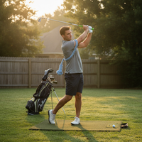 Golf Swing Training Rope for Beginners - Split-Type Rhythm Improvement Aid
