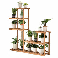 Space-Saving Railing Planter Holder Large Capacity Hanging Planter Rack Anti-Rust Balcony Shelf Sturdy Construction for Apartment Dwellers, Gardeners, Homeowners, Patio, Fence, Porch, window sill