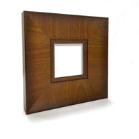Wood Picture Frame Beveled Wood-Grain Wall Frame Minimalist for Hallway, Artists