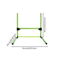 Folding Adjustable Hurdles Lightweight Adjustable Agility Hurdles Soccer Hurdle Compact Storage Training Set Versatile
