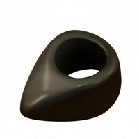 Multi-Functional Bian Stone Massage Loop Ergonomic Design Bian Stone Massage Tool Hand Polished for Travel, Office