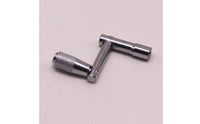 3 Pieces Drum Key with T-Handle Chrome Drum Key with Square Socket Standard Tool for Drummers, Percussionists, Stage Setup, Gig Bag