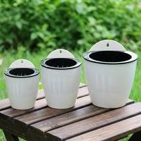Plant Pots and Hanging Basket for Home Decor, Wall Mounted and Freestanding Hanging Plant, European Style Fence Planters