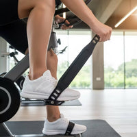 Exercise Bike Pedals with Straps Comfortable Exercise Bike Pedals Widened
