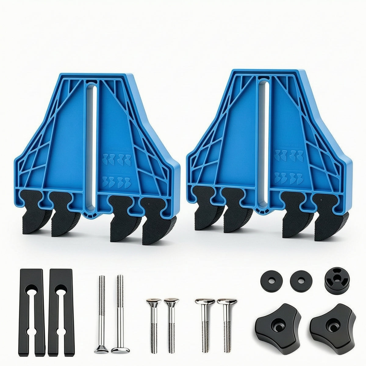 2 Pieces Adjustable Woodworking Featherboard Universal Table Saw Feather Board Flexible Tool Reinforced for Carpenters