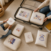 Travel Luggage Organizer Bags Set for Clothes Shoes Underwear, Waterproof Packing Cubes