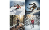 Hard-Shell Ski Helmet Impact-Resistant Snowboard Helmet Shielding Vented for Skiers, Snowboarders, Skiing, Snowboarding