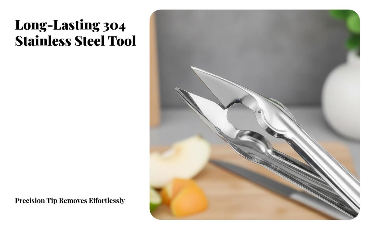 Pineapple Pitted Area Remover Food Grade Pineapple Pitted Area Center R Strawberry Huller Multifunctional Fruit Remover Tongs