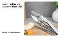 Pineapple Pitted Area Remover Food Grade Pineapple Pitted Area Center R Strawberry Huller Multifunctional Fruit Remover Tongs