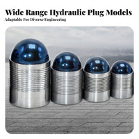 Strong Ball Expansion Plug Precision Made Hydraulic Ball Plug Easy Installation for Mechanics, Mold Making, Machinery Repair, Manufacturing