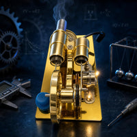 Thermal Engine Model Visible Linkages Educational Display Model Heat-Powered Science Toy