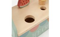Ice Cream Shop Toy Set Role Play Ice Cream Stand Playset Fine Motor Skills Pretend Dessert Shop for Children