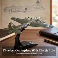 Green Exterior Lines Lines Display Model Aircraft Aviation Display Model Warplane Reproduction for Collectors