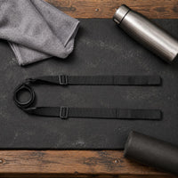Massage Assist Strap Loop Connector Back Massage Strap Black