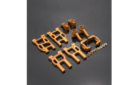 Metal Kit Simple Installation Framework Arms with C Shaped Hubs Lightweight Steering Hub for RC Builders, Track