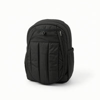 Quilted Tennis Bag with Shoe Compartment Padded Backpack with Shoe Compartment Adjustable Knapsack Compact for Pickleball Players