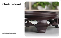 Round Plant Tray Floor Protection Round Flower Pot Base Potted Holder for Gardeners Enthusiasts, Balcony, Patio, Desktop