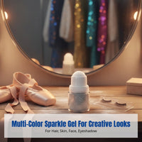 Sparkle Gel Multi-Color Jelly Sequins Face Skin Hair Eye Shade Stage