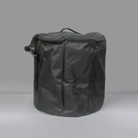 Portable Cylindrical Bag Zippered Bag with Top Handle Safeguarding Heavy-Duty for Travel